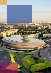 Fotografia del paesaggio della città di Katowice, Polonia